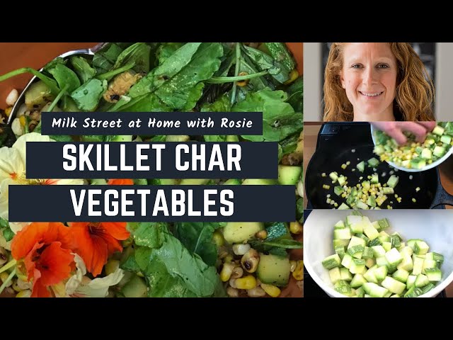 How to Char Vegetables on the Stove