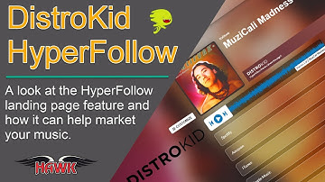 DistroKid HyperFollow Music Marketing Landing Page