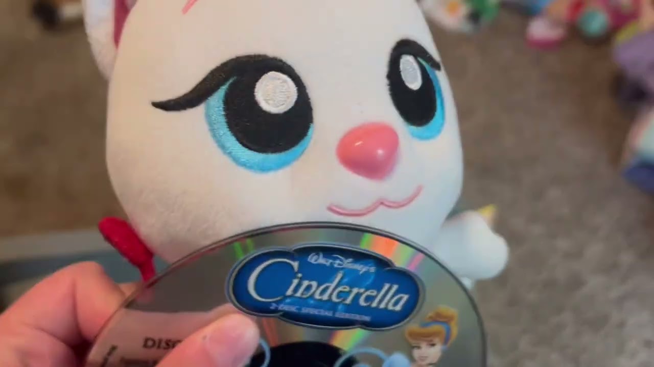 Angela watches the Disney DVD logo