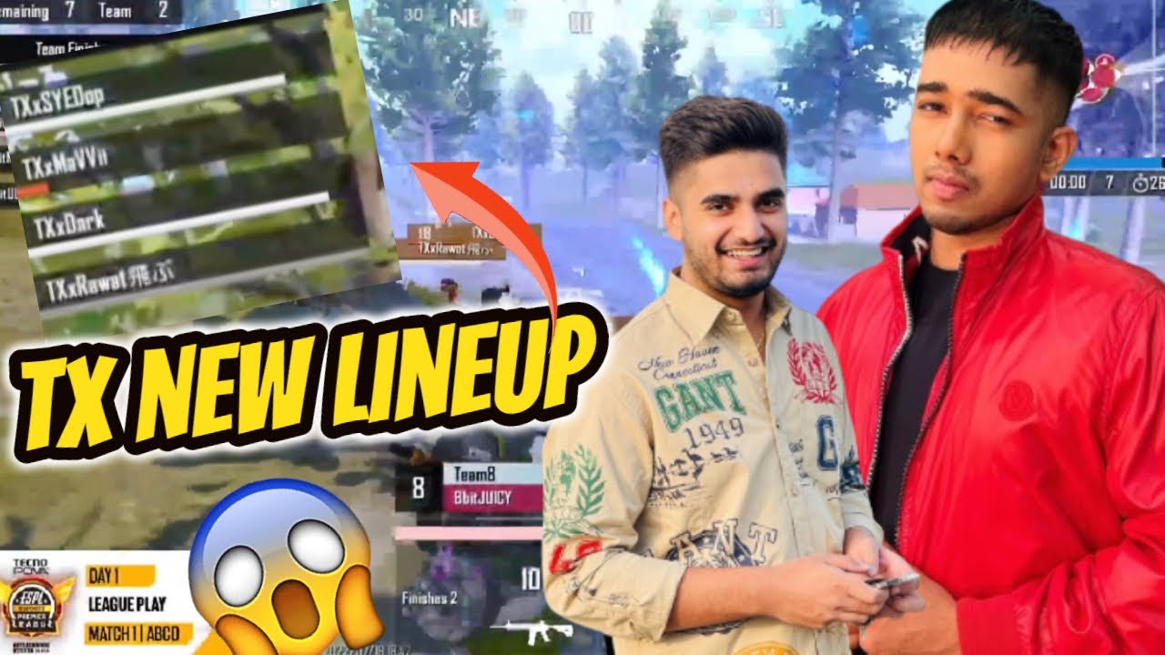 Tx New Lineup | Team Xspark