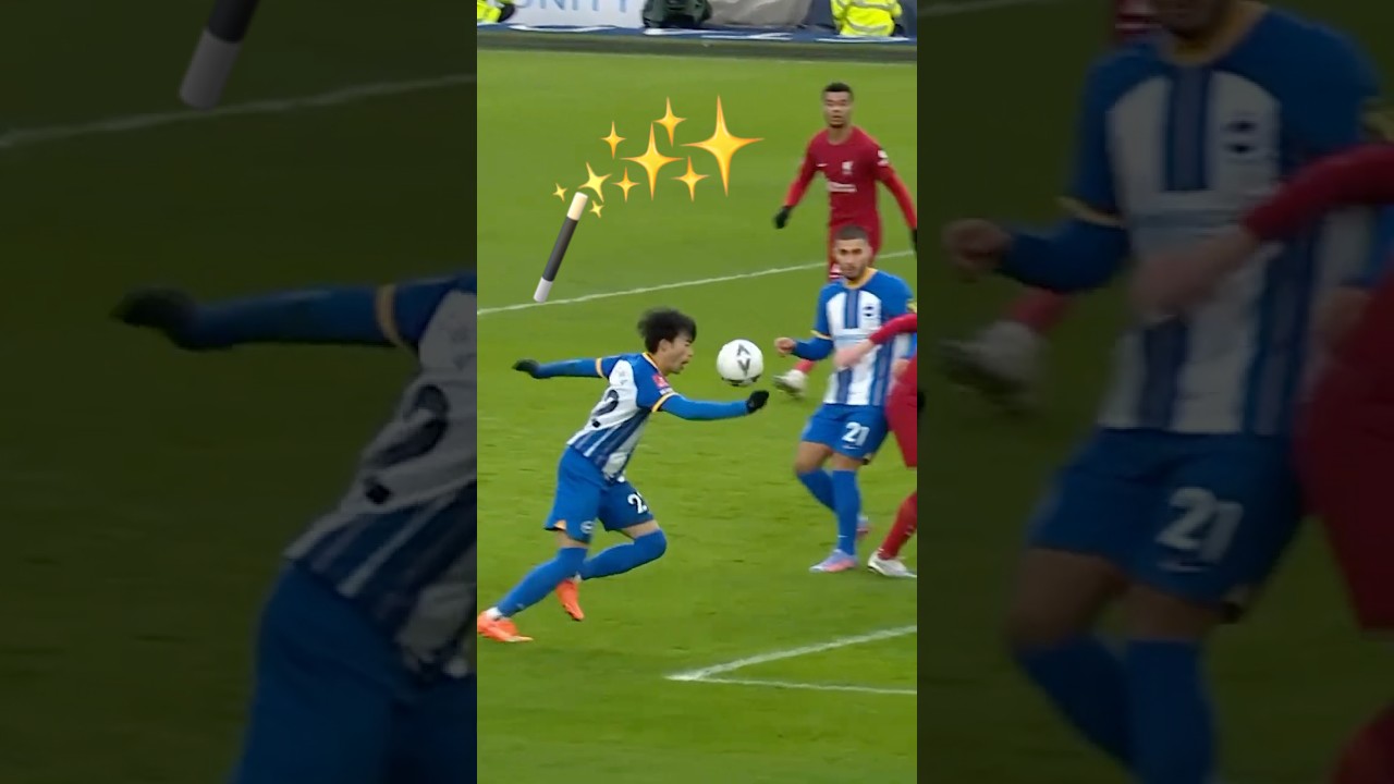 Mitoma MAGIC Against Liverpool! 🪄✨