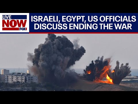 Live Israel-Hamas War: Israeli, Egyptian x Us Officials Discuss End To Gaza War | Livenow From Fox