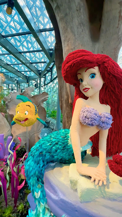 Disney Garden of Wonder: The Little Mermaid | Floral Fantasy @ Gardens by the Bay