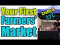 How to be a farmers market vendor - Farmers market booth - Everything for your first market!