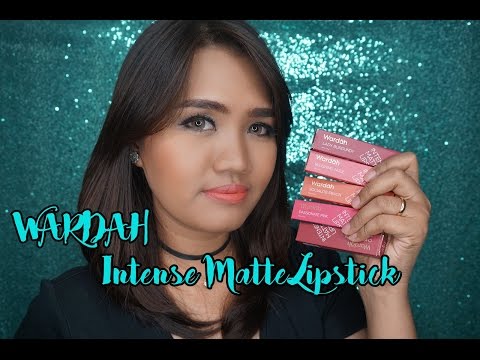 review-&-swatch-|5-warna-wardah-intense-matte-lipstick-|-cleoputri