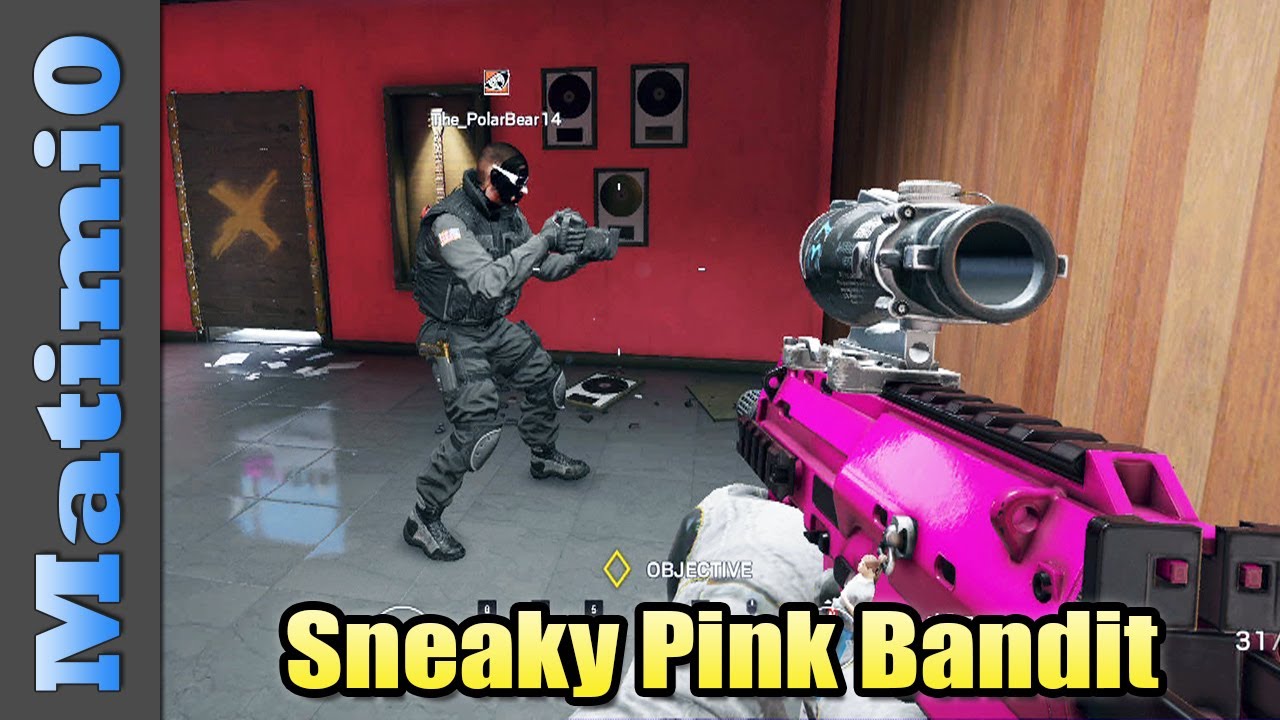 Sneaky Pink Bandit - Rainbow Six Siege - YouTube