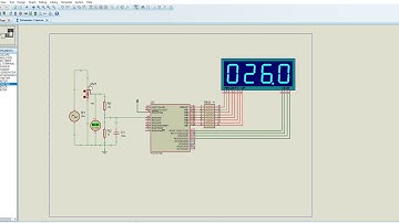 Making an AC voltmeter with PIC16F73 and 7-segment display.