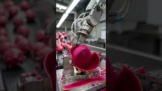👉 Inside the Dragon Fruit Juice Factory 🐉🏭 (Satisfying Process) #howitsmade