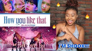 BLACKPINK- "How You Like That" MUSIC VIDEO REACTION (These girls are fireeee)