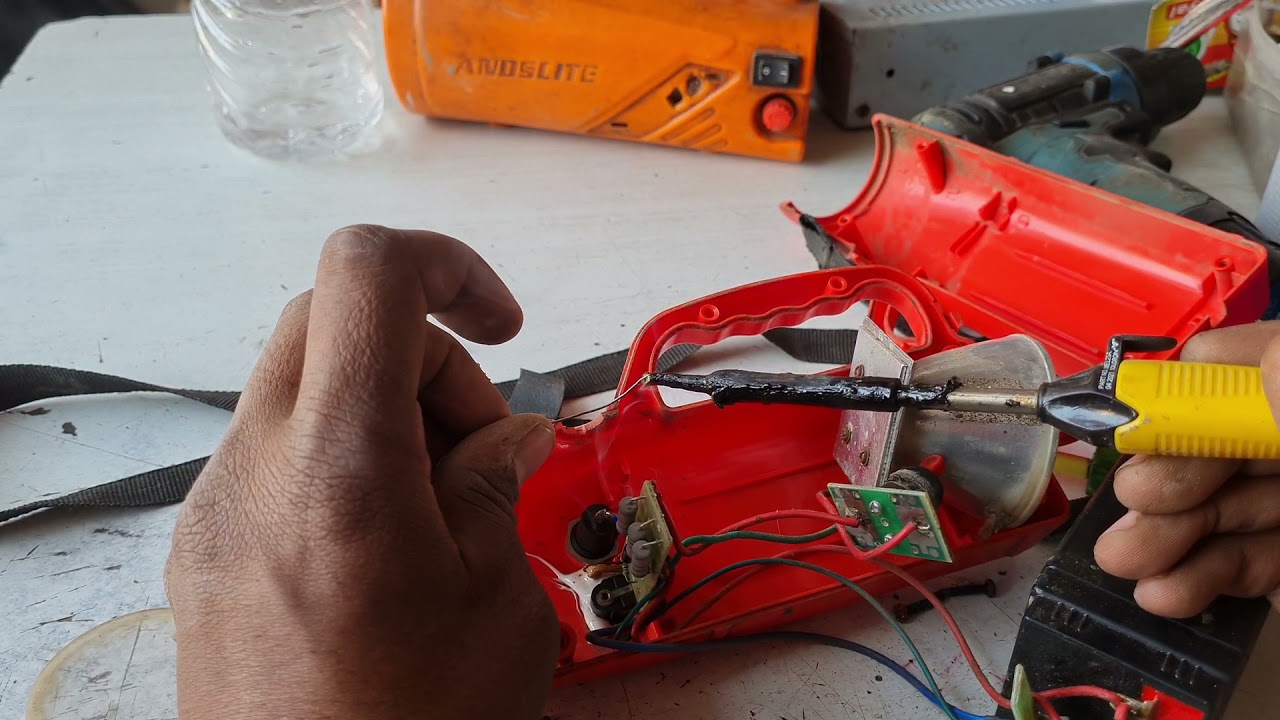 Nano torch repair #electronic #chetaktorchrepair#repair