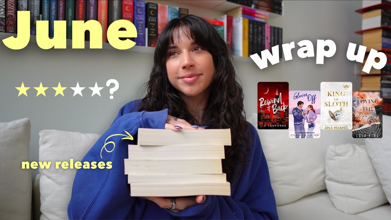 The 16 books I read in June 📚♥️ | June reading wrap up