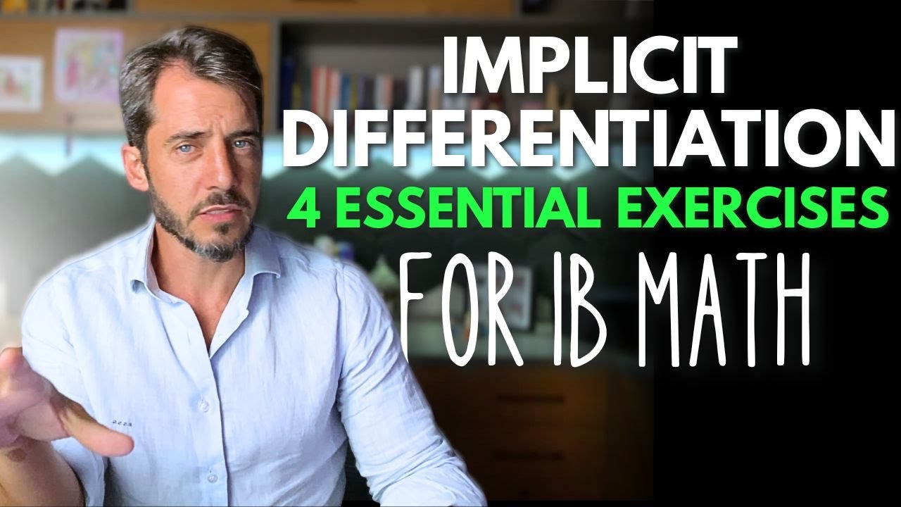 Четыре типа упражнений на неявное дифференцирование, которые вам следует знать (для программы IB ...
