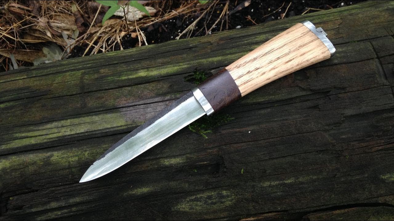 Fitting and Finishing a Knife with a Broached Handle YouTube