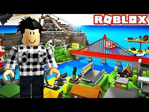 je construis une ville roblox youtube