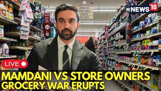 LIVE: Mamdani’s Grocery Plan Sparks War with NYC Store Owners | City-Run Stores Row | US News | N18G