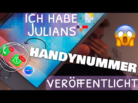 Ich habe aus Versehen JULIANS HANDYNUMMER VERÖFFENTLICHT 😱  | BibisBeautyPalace