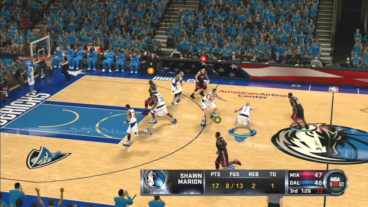NBA 2K12 2011 NBA Finals Game 5 Miami Heat Vs Dallas Mavericks Xbox