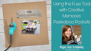 Create Custom Peekaboo Pockets with the We R Memory Keepers Fuse Tool