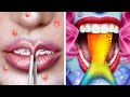 ¡CAMBIO DE IMAGEN de sirena EXTREMO! TRUCOS de belleza para NERDS por La La Vida Emojis