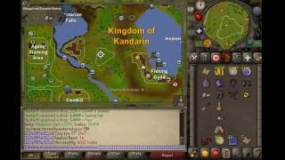 Cheer in the Shadow dungeon. Equip a rune crossbow, climbing boots and any mitre.