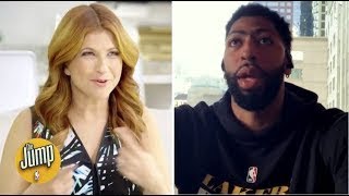 The Jump | Rachel Nichols GOES CRAZY AD says Lakers can beat anyone and Nets' Big 3 not their threat
