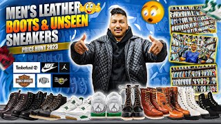 Men's Classic😳Leather Boots🔥|Unseen Sneakers Price Hunt✨️|Sneakers Point|Sports Shoes
