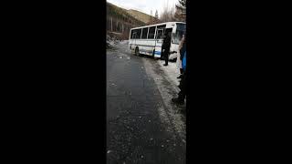 Дтп с автобусом   Нижнеангарск - Северобайкальск