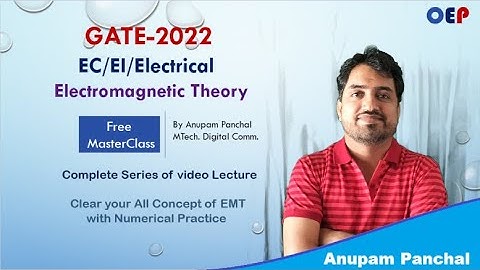 LEC 30 Gauss Divergence Theorem using Numerical Examples EMT GATE 2022 EC EI ELECTRICAL