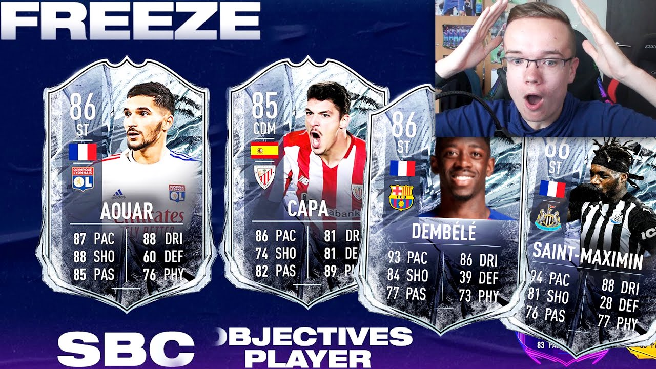 MEGA FREEZE AOUAR SBC, CAPA OBJECTIVE A NOVÉ KARTY V PACKOCH! 😱