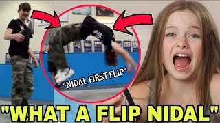 Salish Matter REACTS To Nidal Wonder's FIRST BACKFLIP After BRAIN SURGERY?! 😱😳 **Video Proof**