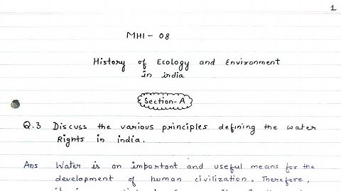 MHI 08 solved assignment 2023-2024 | MHI 08 solved handwritten assignment in English 2023-2024 | MAH