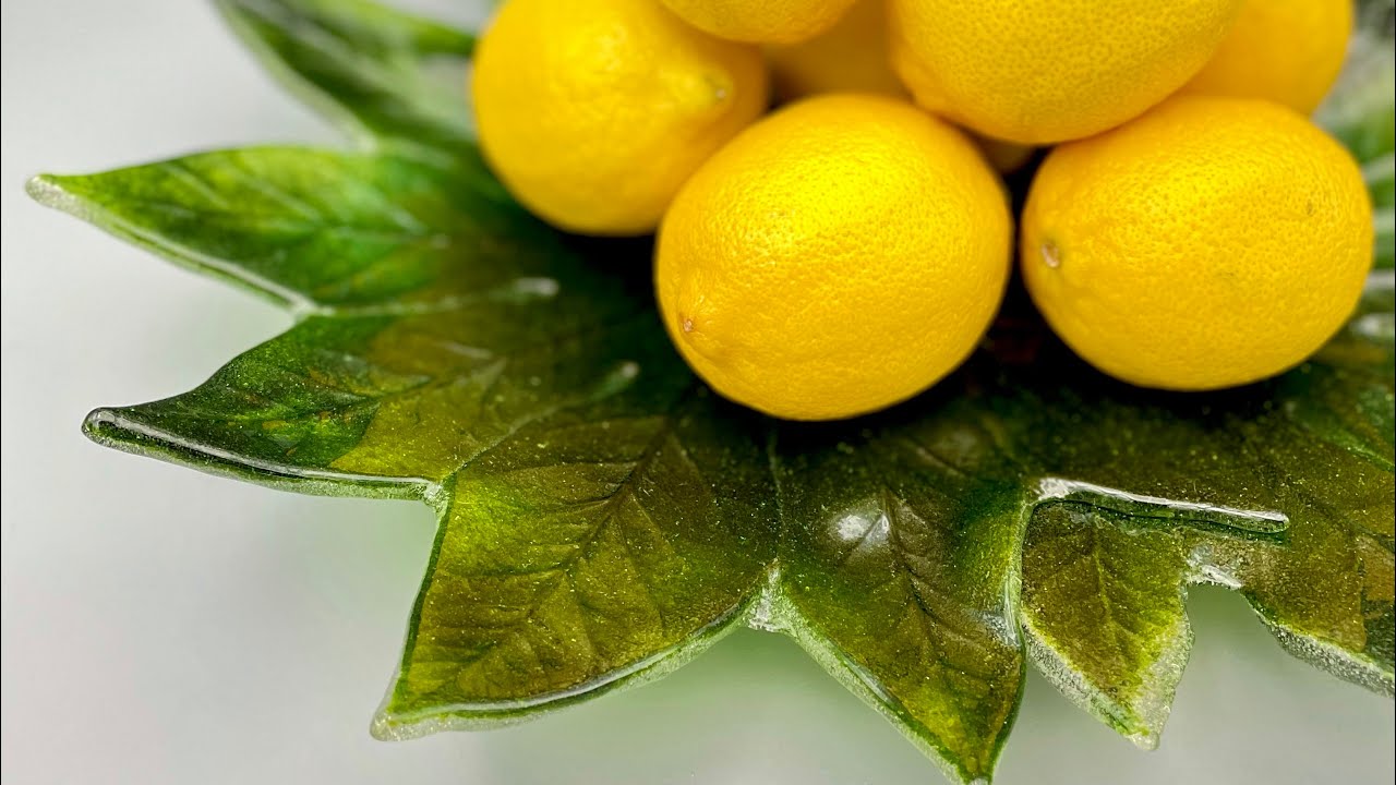 Трехстворчатое тарелка из сплавленного стекла — с сюрпризом в конце!