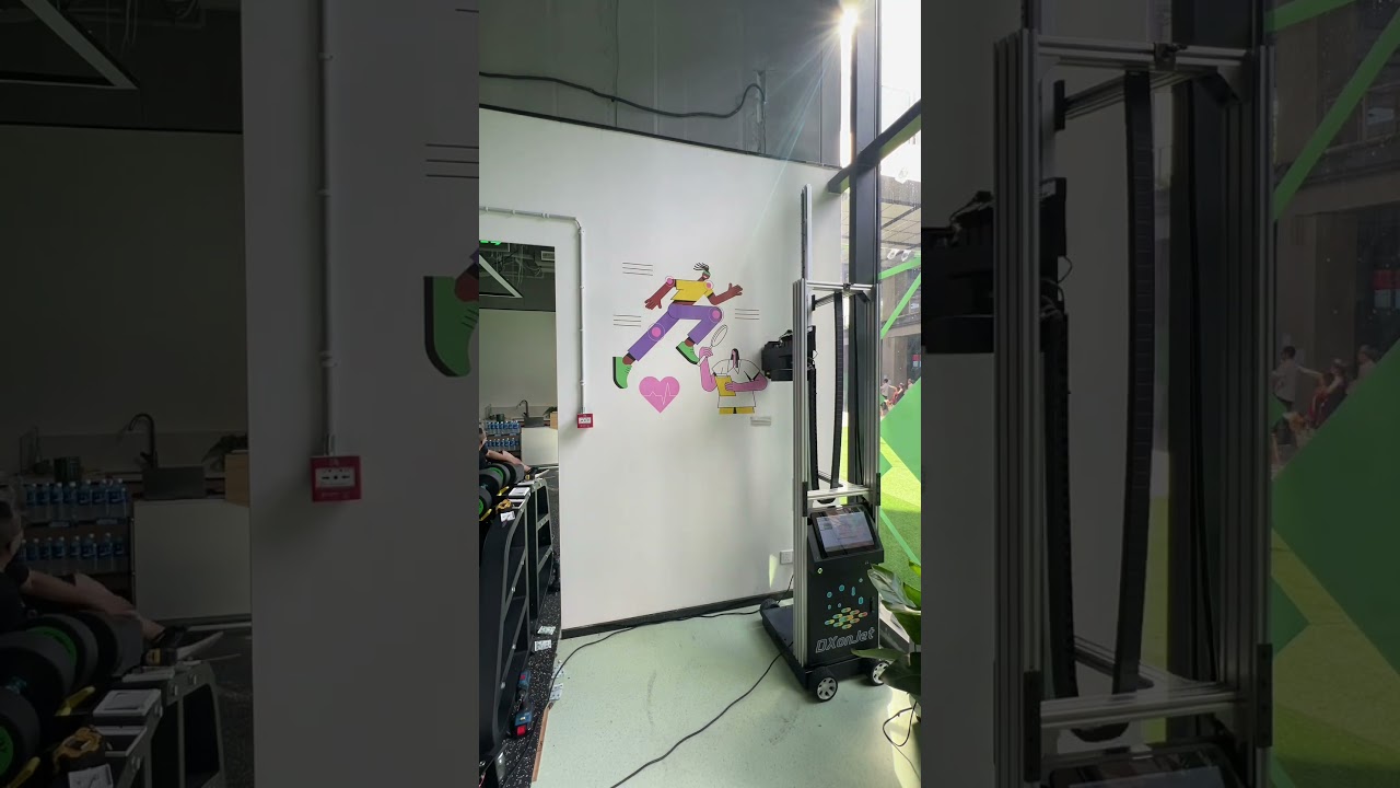 The Ultimate Indoor Golf Makeover (DXonJet VPJet4.0) #dxonjet #wallprinter