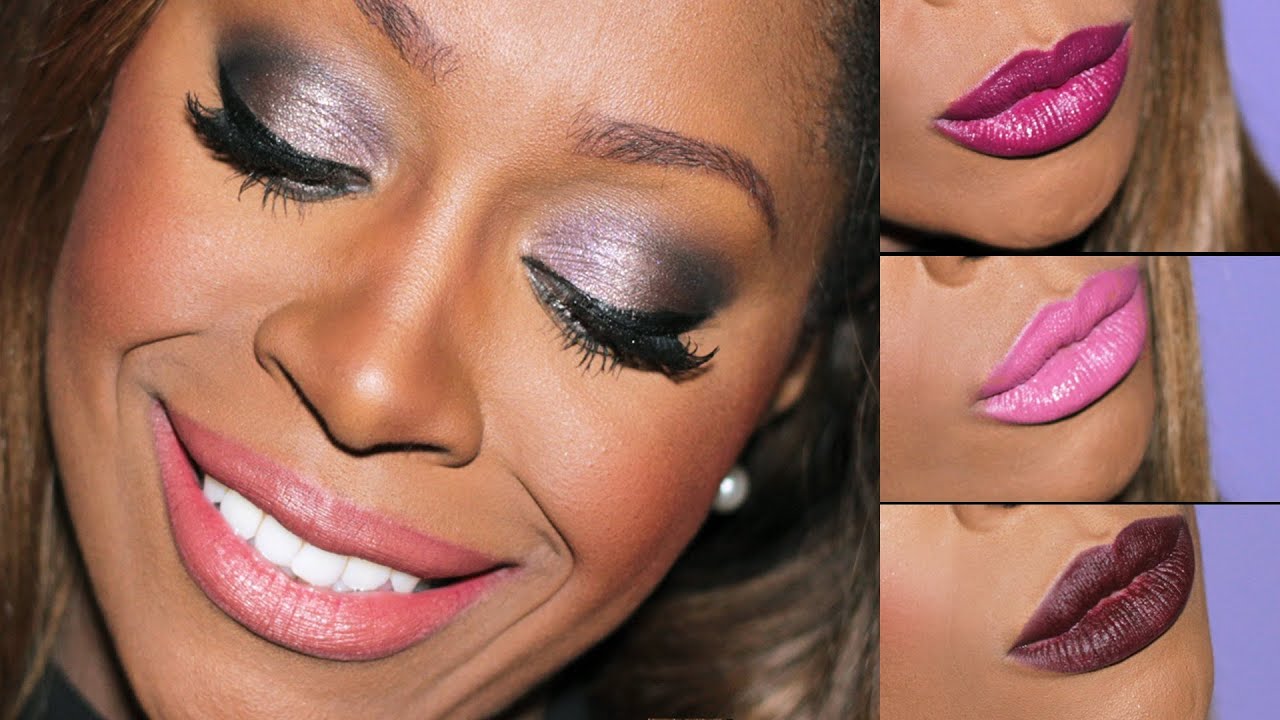 Winter Fall Makeup Tutorial For Black Women Fall Lipsticks