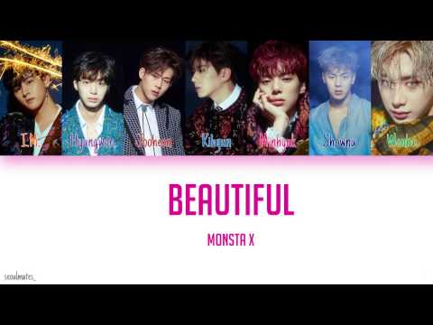 Monsta X - Beautiful (Color Coded Lyrics) Han|Rom|Eng