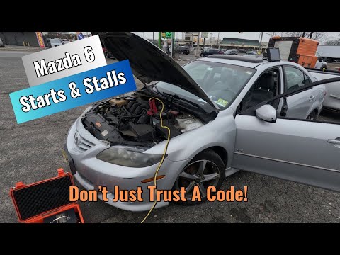 Mazda 6 – Starts and stalls! | Diag & Fix! | Misleading Code!
