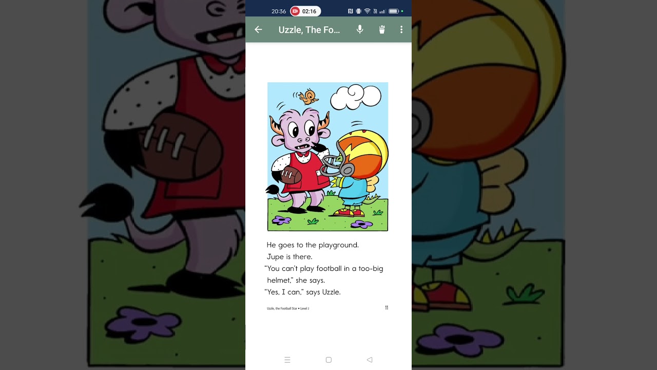 W77 [RAZ J ] Uzzle,the Football Star By Jielin  5Y10m15d