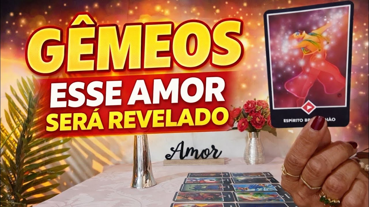 ❤️ GÊMEOS ❤️ O AMOR QUE ESTAVA OCULTO FINALMENTE SERÁ REVELADO. 