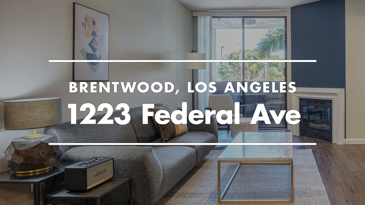 Apartment Tour in Los Angeles Furnished One Bedroom Rental in