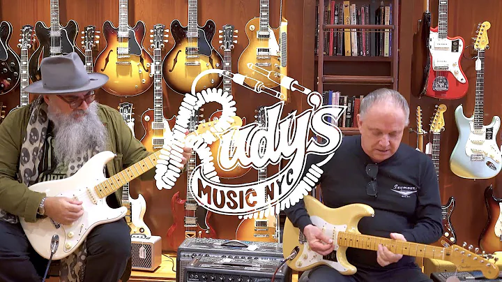 Live @Rudy's Music, Jimmie Vaughan & Jimmy Vivino!