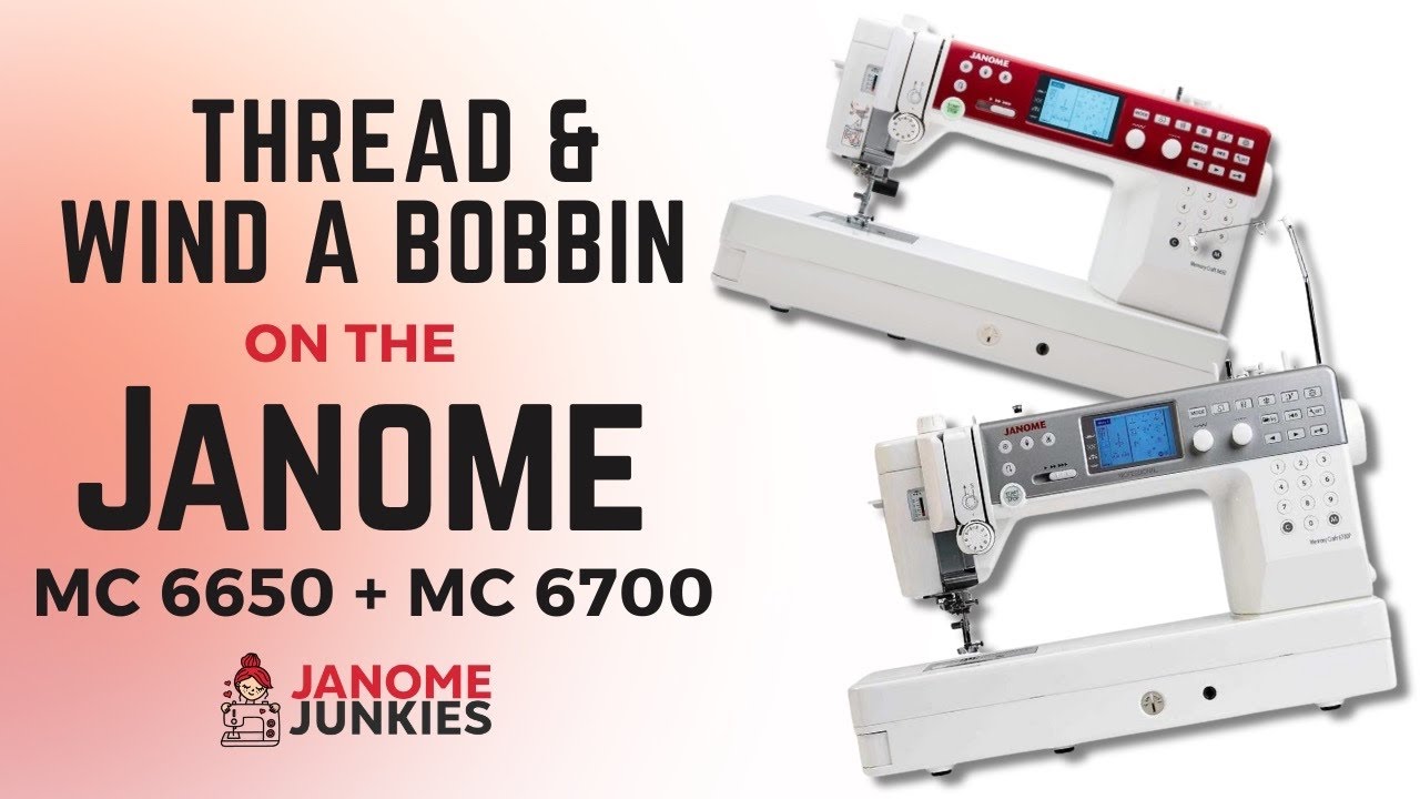 How to Thread the Janome Memory Craft 6650 & 6700 + Pro Tips to Avoid Threading Mistakes