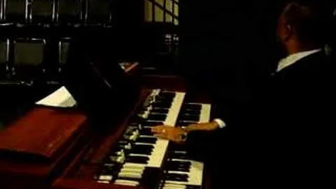 Ronald Terry on organ