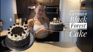 Traditional German Black Forest Cake + Tips and Tricks