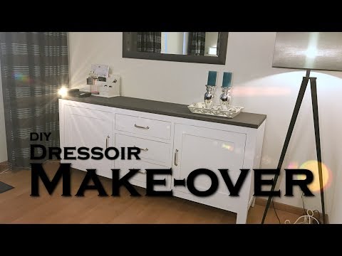 Video: Wit Dressoir In De Slaapkamer: Glanzende En Gecombineerde Dressoirs, Lange Bruine Dressoir-tafel