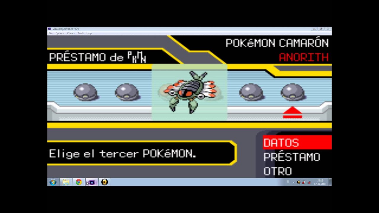 pokemon esmeralda robar pokemons en el frente de batalla YouTube pokemon esmeralda robar pokemons en el frente de batalla YouTube