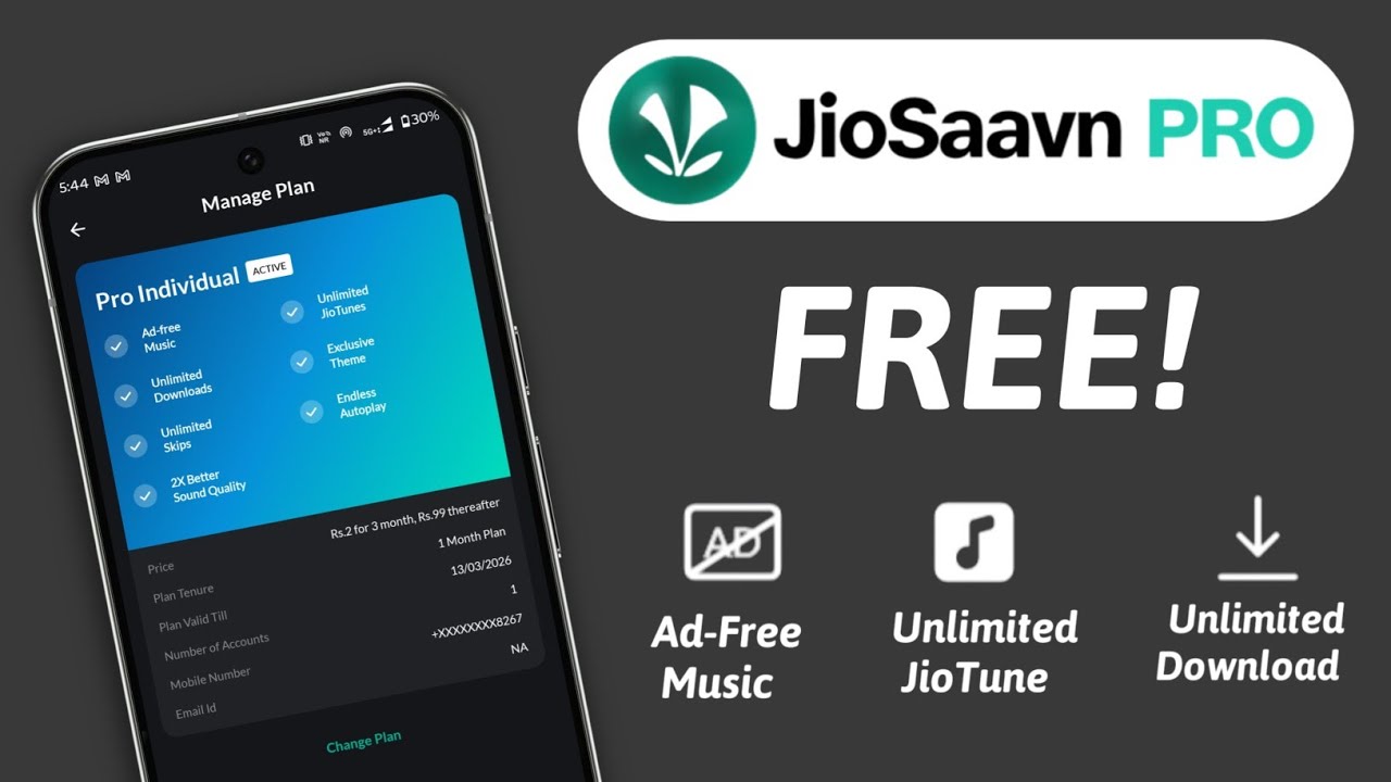 😱 JioSaavn Pro FREE + Unlimited JioTune | Hidden Jio Offer 🔥
