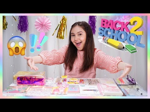 BACK TO SCHOOL SUPPLIES HAUL + DIY (SUPER CUTE, 2018)!♡