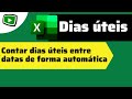 Como contar o número de dias úteis entre 2 datas de forma automática no Excel