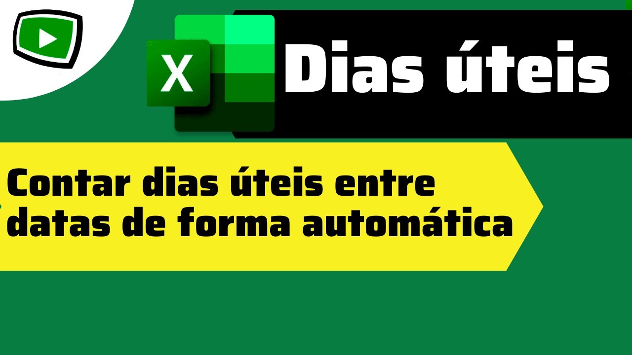Como contar o número de dias úteis entre 2 datas de forma automática no