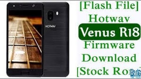 Hotwav venus R18 Hang On logo done full flash